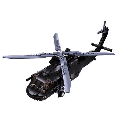 BrickLegion – U60 Night Hawk Transport Helicopter | 770 PCS
