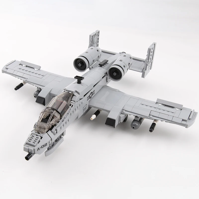 BrickLegion – A10 Ironhog Attack Jet | 1001 PCS