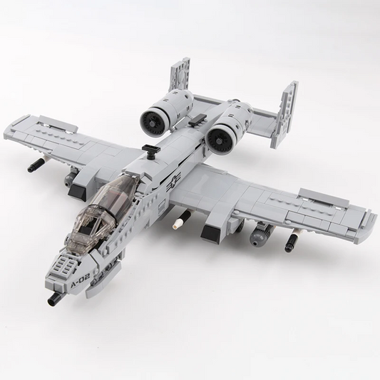 BrickLegion – A10 Ironhog Attack Jet | 1001 PCS