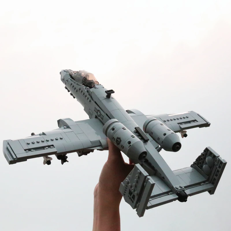 BrickLegion – A10 Ironhog Attack Jet | 1001 PCS