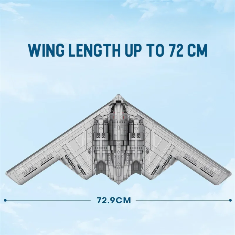 BrickLegion – B2 Nightwing Stealth Bomber | 2063 PCS