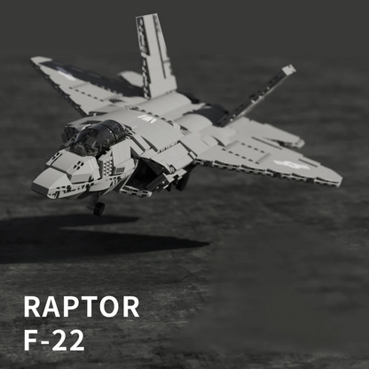 BrickLegion – F22 Stealth Interceptor | 1837 PCS