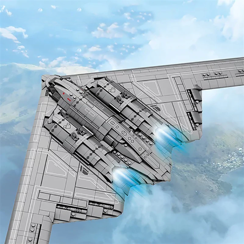 BrickLegion – B2 Nightwing Stealth Bomber | 2063 PCS