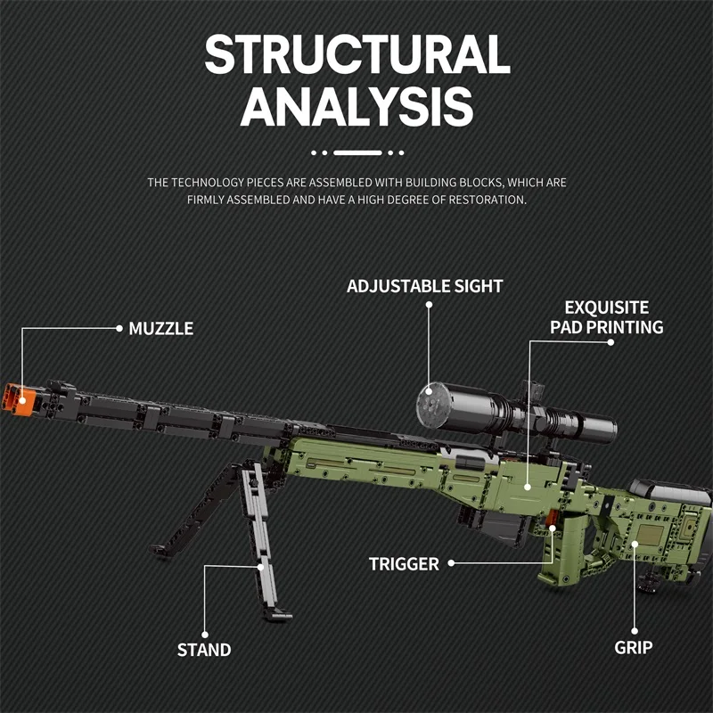 Brickfire Arctic Precision Sniper